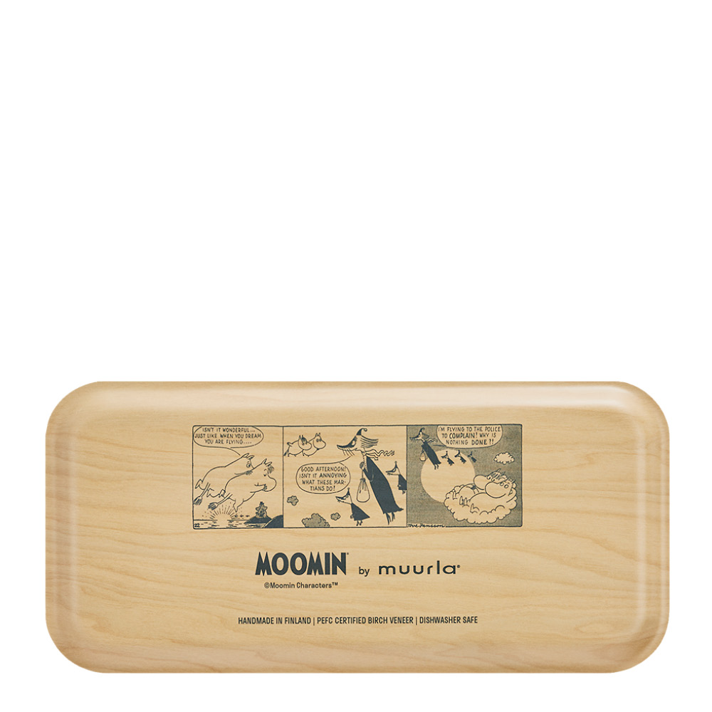 Muurla Mummi brett 27x13 cm i skyene