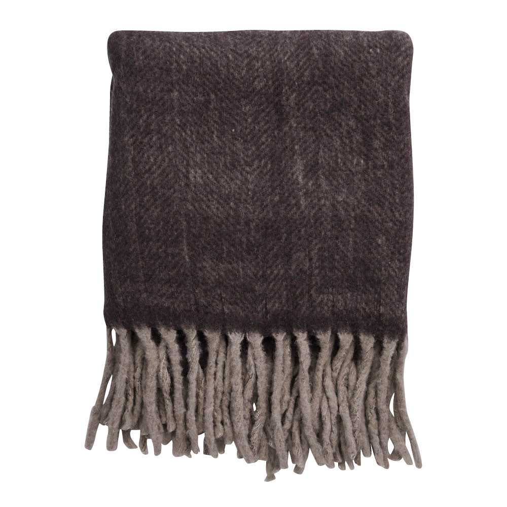 Lene Bjerre Essia Huopa 170x130 cm Ruskea