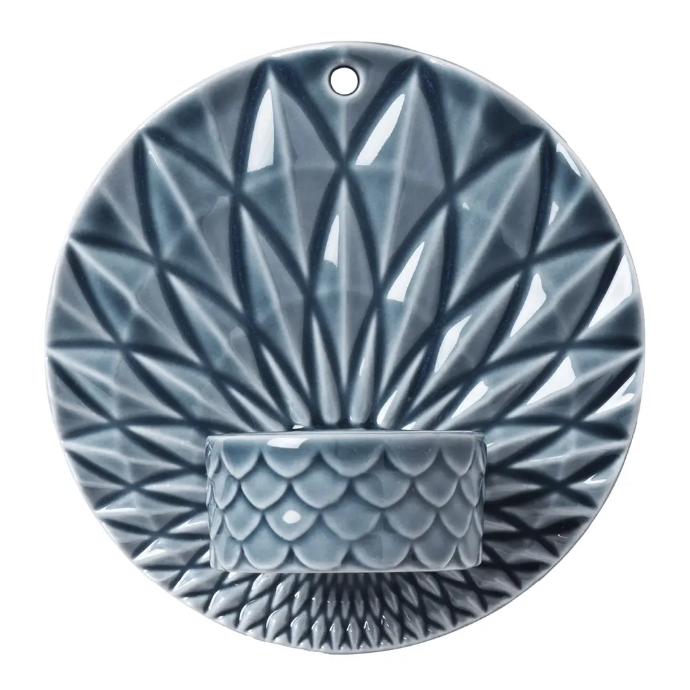 Pipanella Seinäkynttilänjalka 11,5 cm Keski-yö