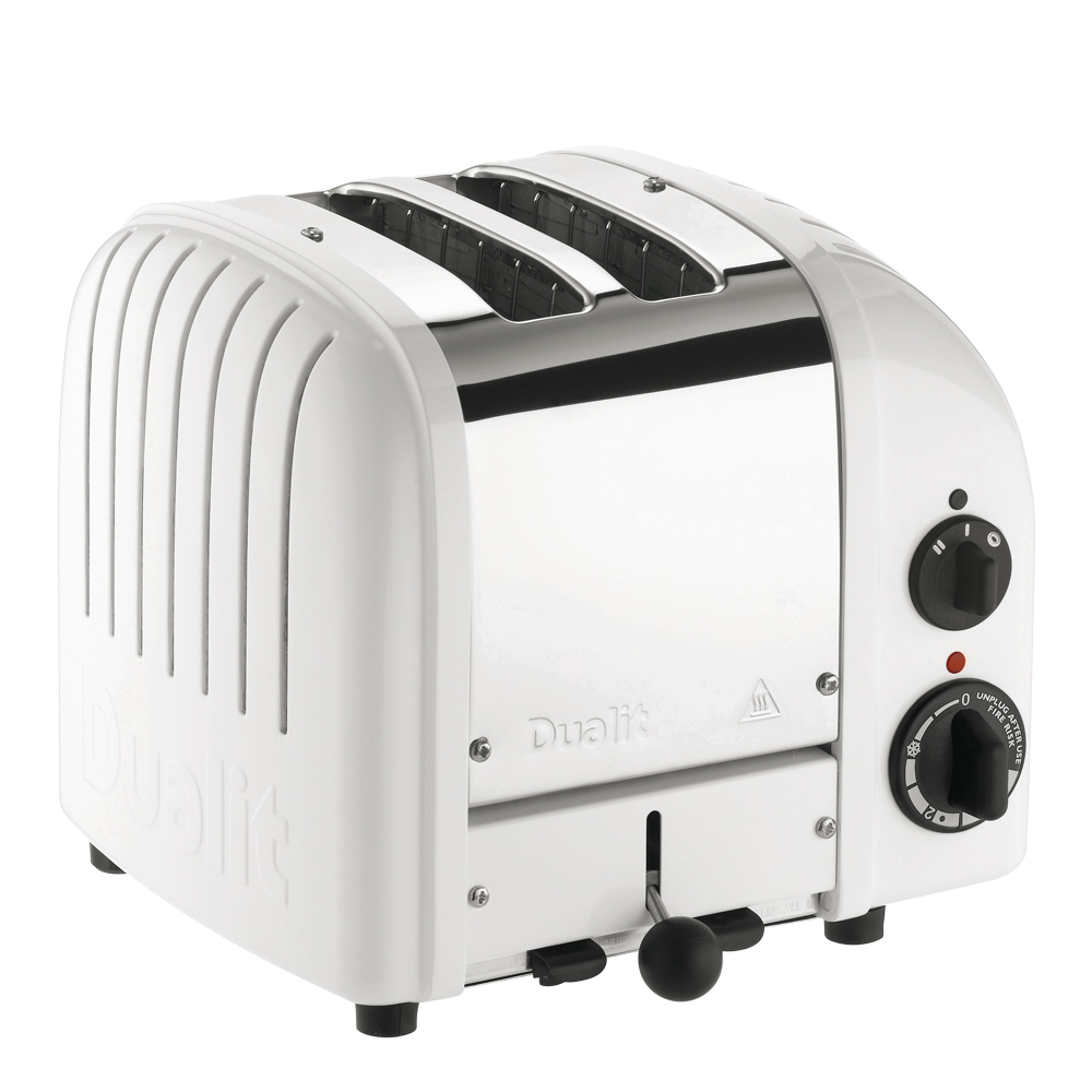 Dualit Classic Leivänpaahdin 2 viipaletta Valkoinen