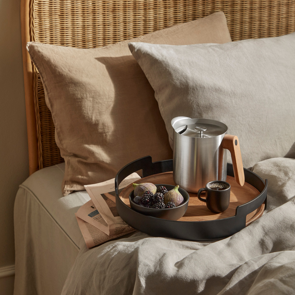 Eva Solo Nordic Kitchen Tarjotin 35 cm Musta/Puu