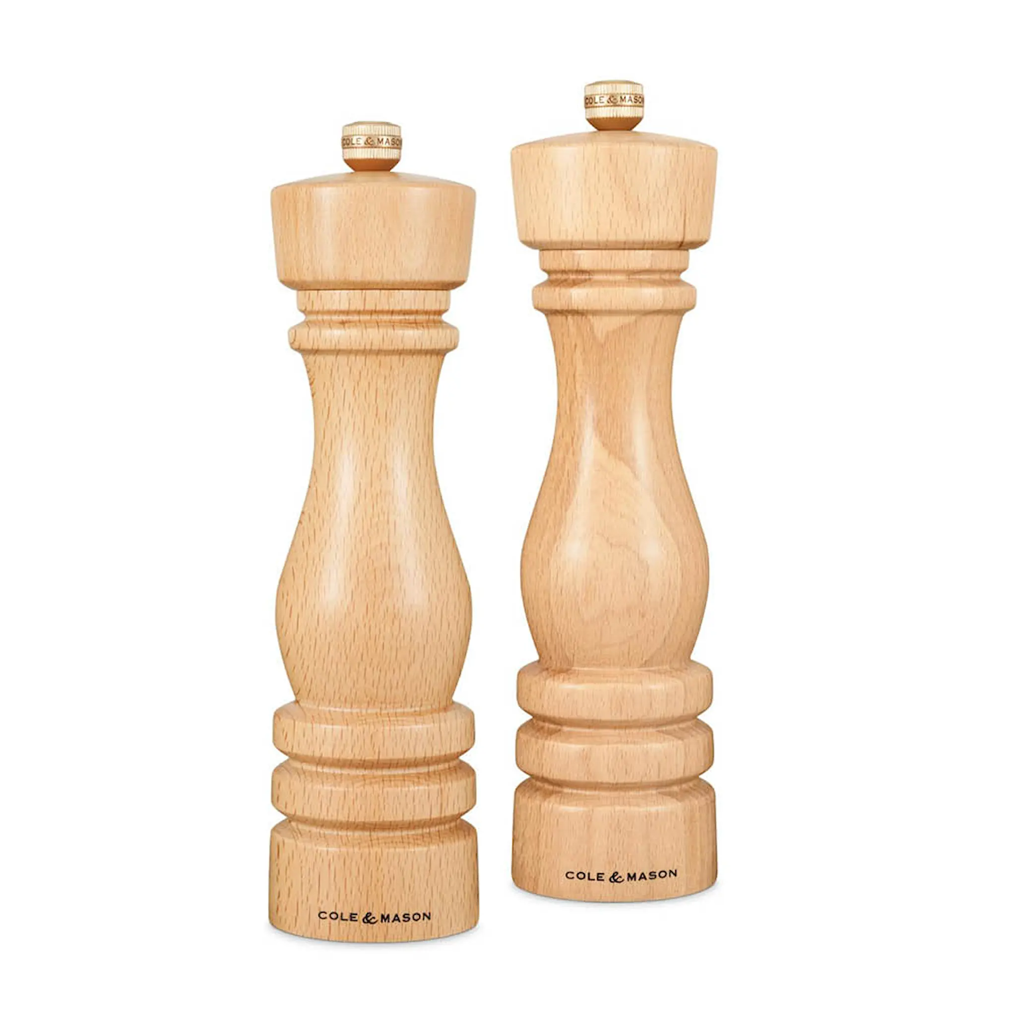 Cole & Mason London Salt- och Pepparkvarnset 22 cm Natur