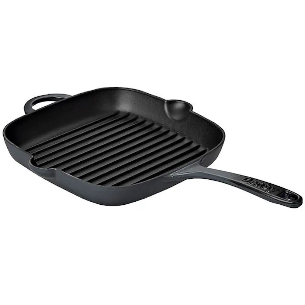 Halo støpejernspanne 24 cm svart