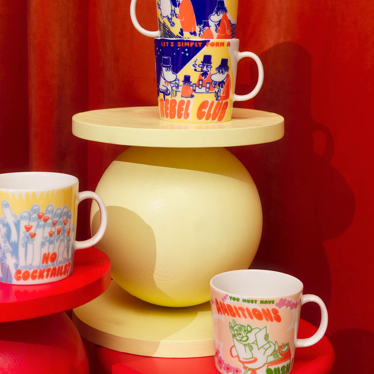 Moomin Arabia Muumimuki Rebel Club Party Queue 40 cl
