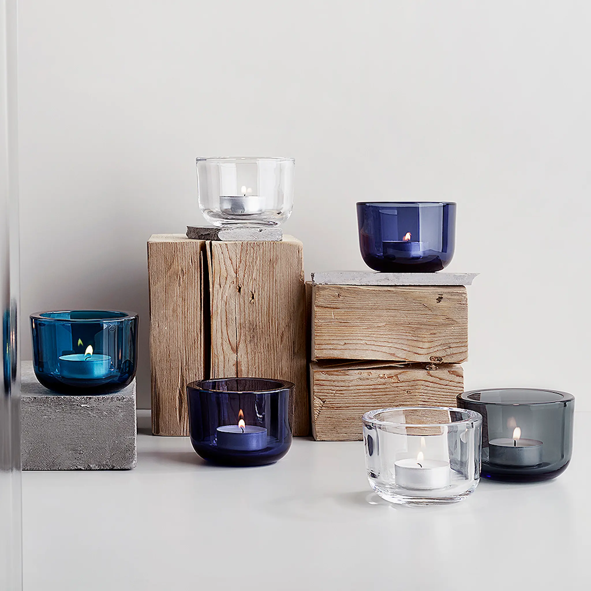 iittala Valkea Kynttilälyhty 6 cm Kirkas