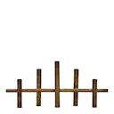 Maxi ljusstake i järn 45x20 cm antik mässing