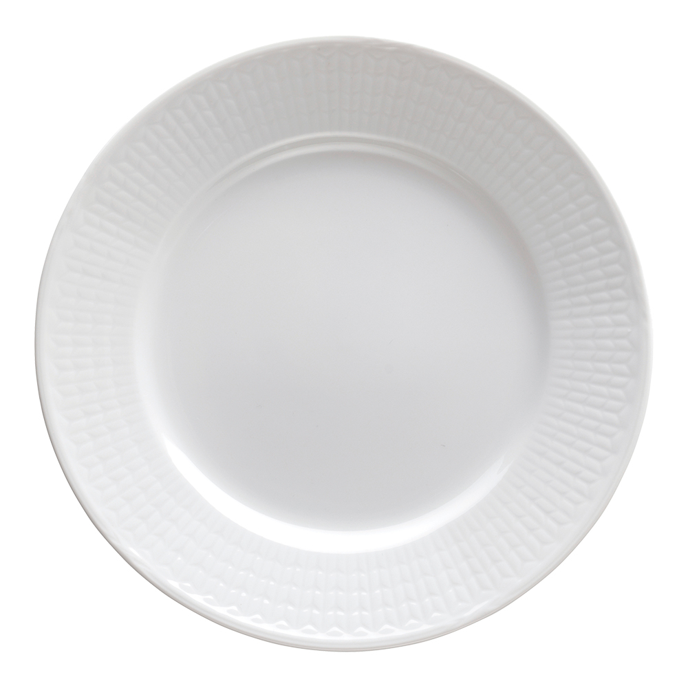 Rörstrand Swedish Grace Tallrik flat 21 cm Snö