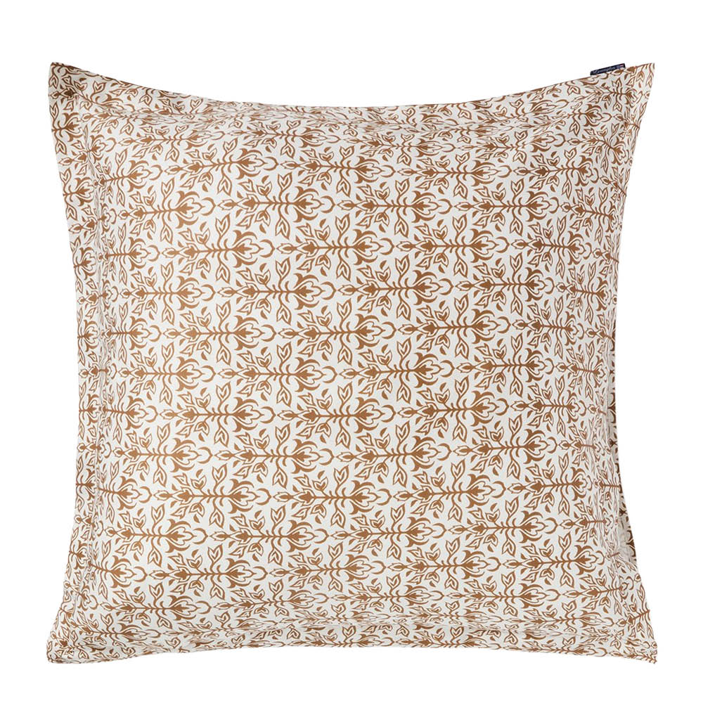 Lexington Örngott 50x60 cm bomullsatin ornament vit/fudge