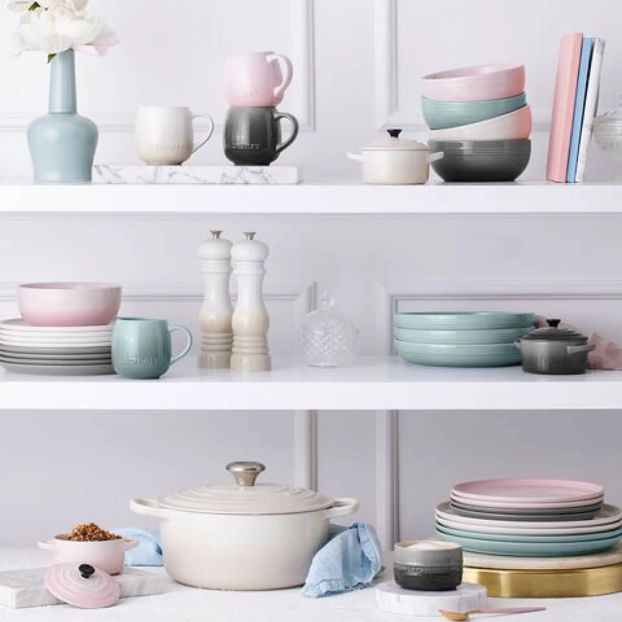 Le Creuset Coupe Collection Lautanen 22 cm Flint