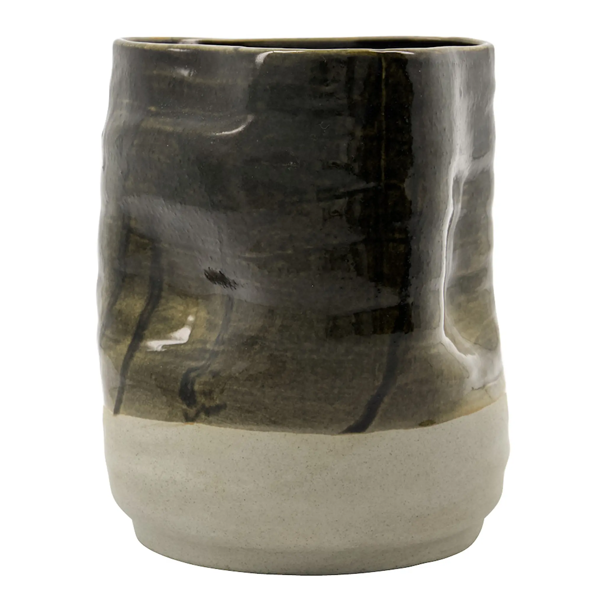 House Doctor Happy kruka 17 cm svart