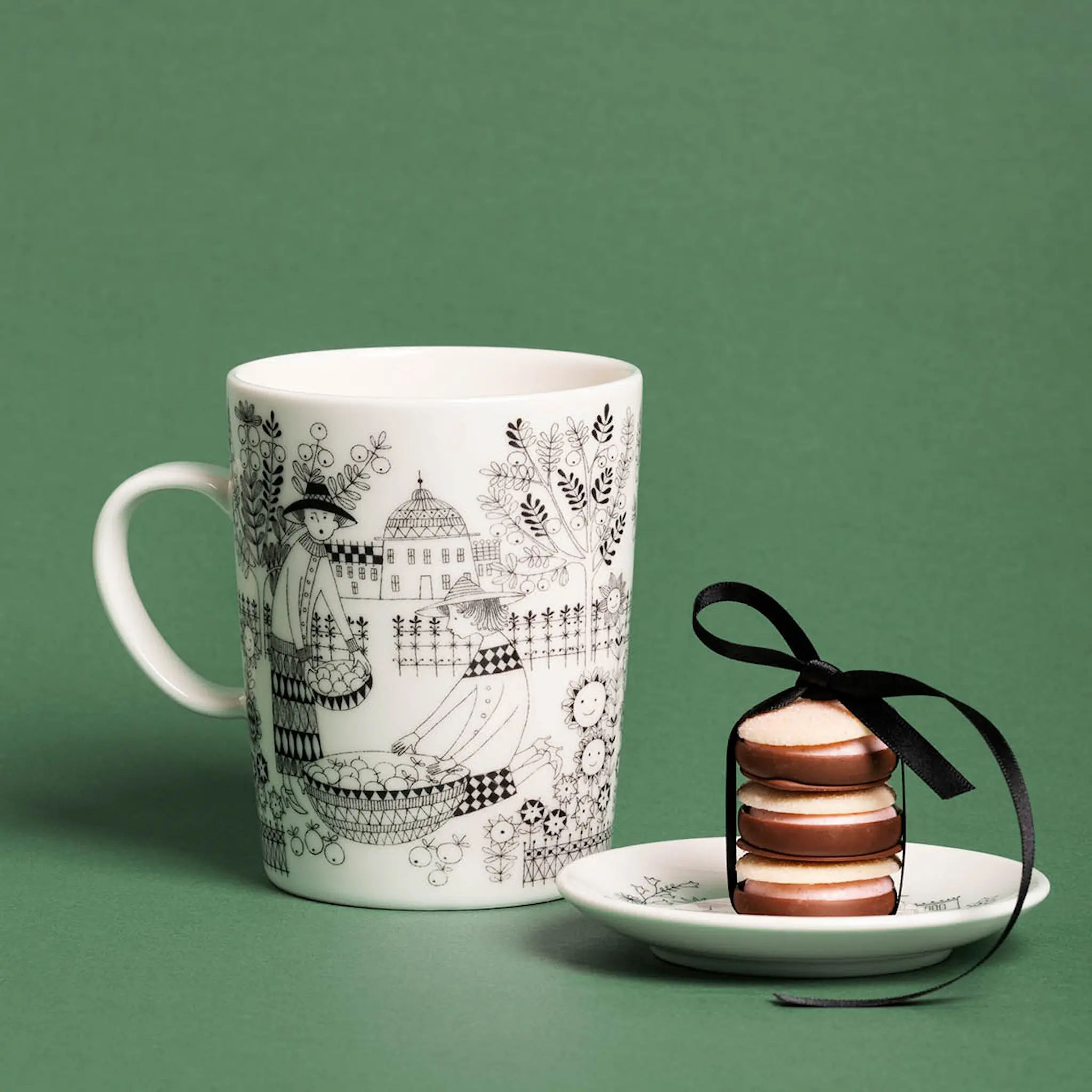 Arabia Emilia krus 50 cl hvit hover