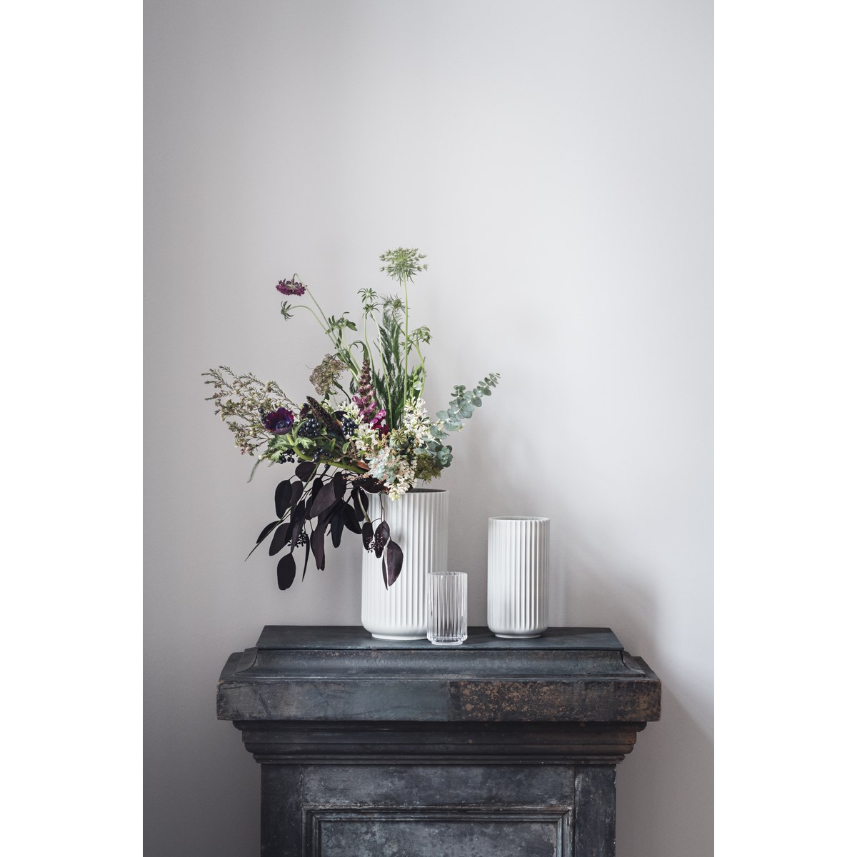 Lyngby Porcelæn Lyngby Maljakko 12,5 cm Kirkas