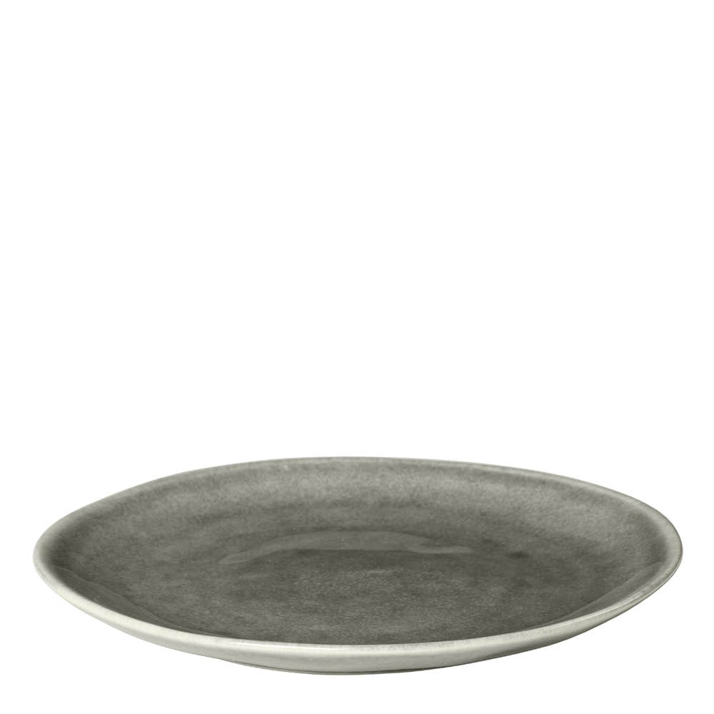 Broste Copenhagen Nordic Rain tallrik 20 cm grå