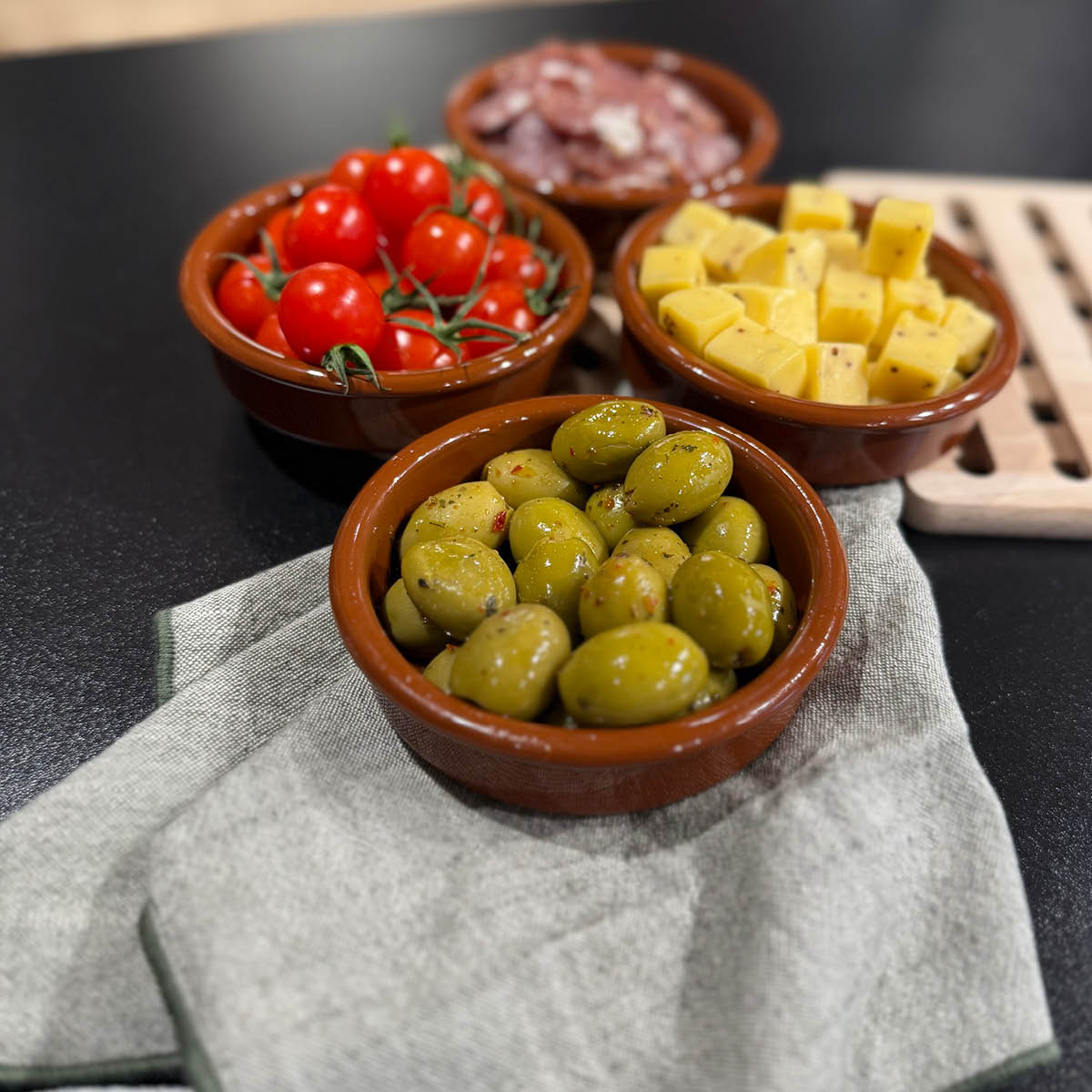 Regas Tapasform 11,5 cm 6-pack terrakotta