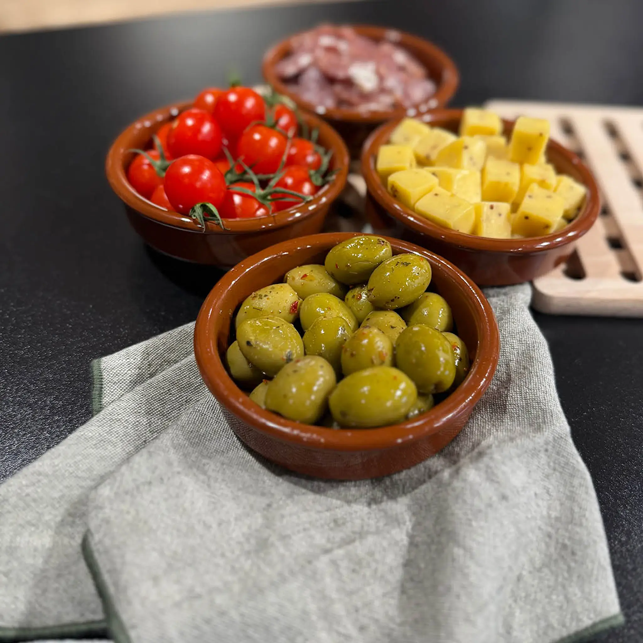 Regas Tapasform 11,5 cm 6-pack terrakotta