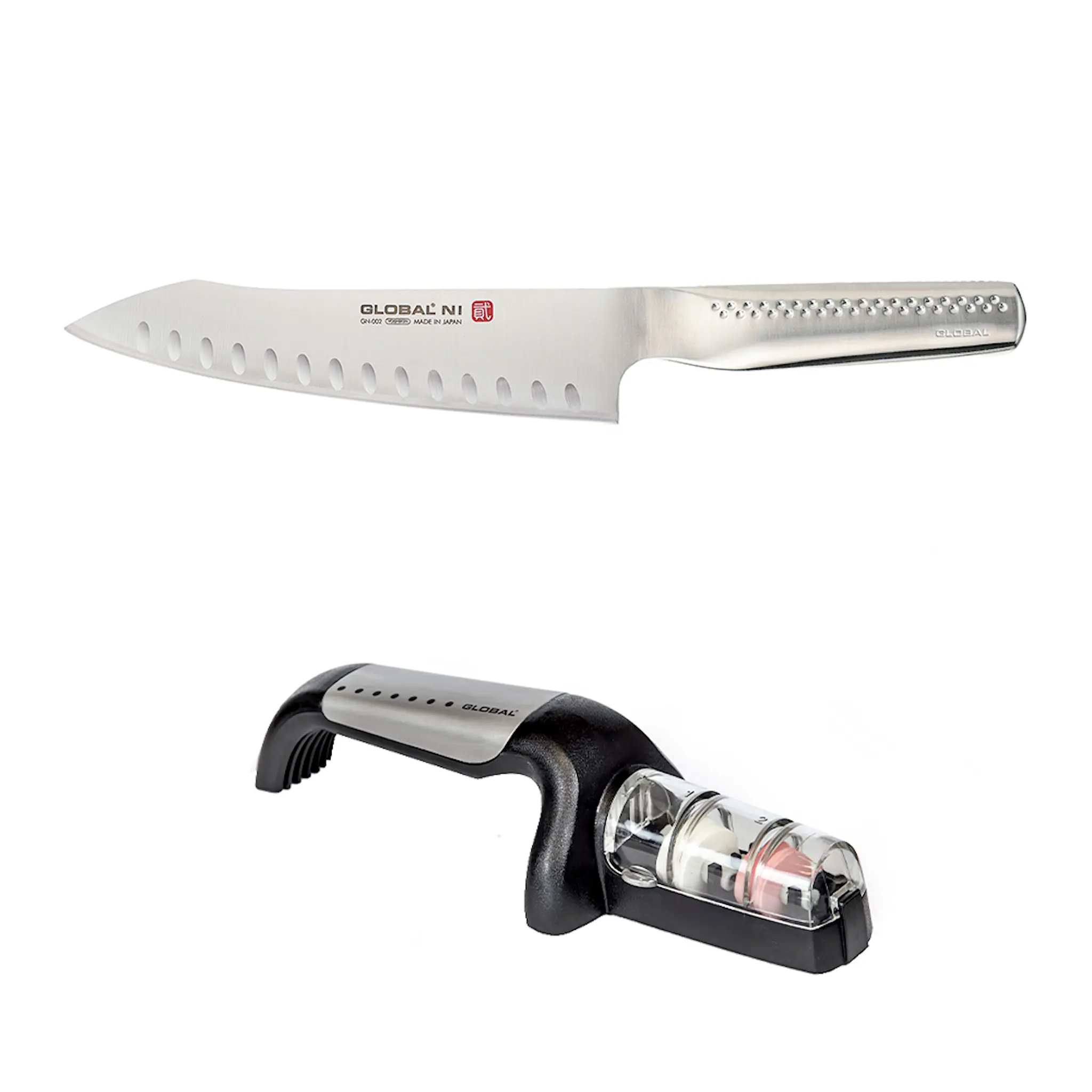 Global Global Ni Kockkniv Oriental med Våtslip 20 cm