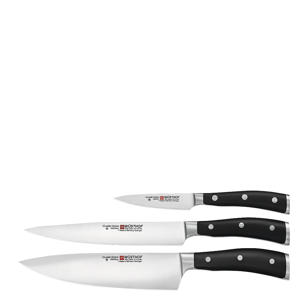 Wüsthof Classic Ikon knivsett 3 stk