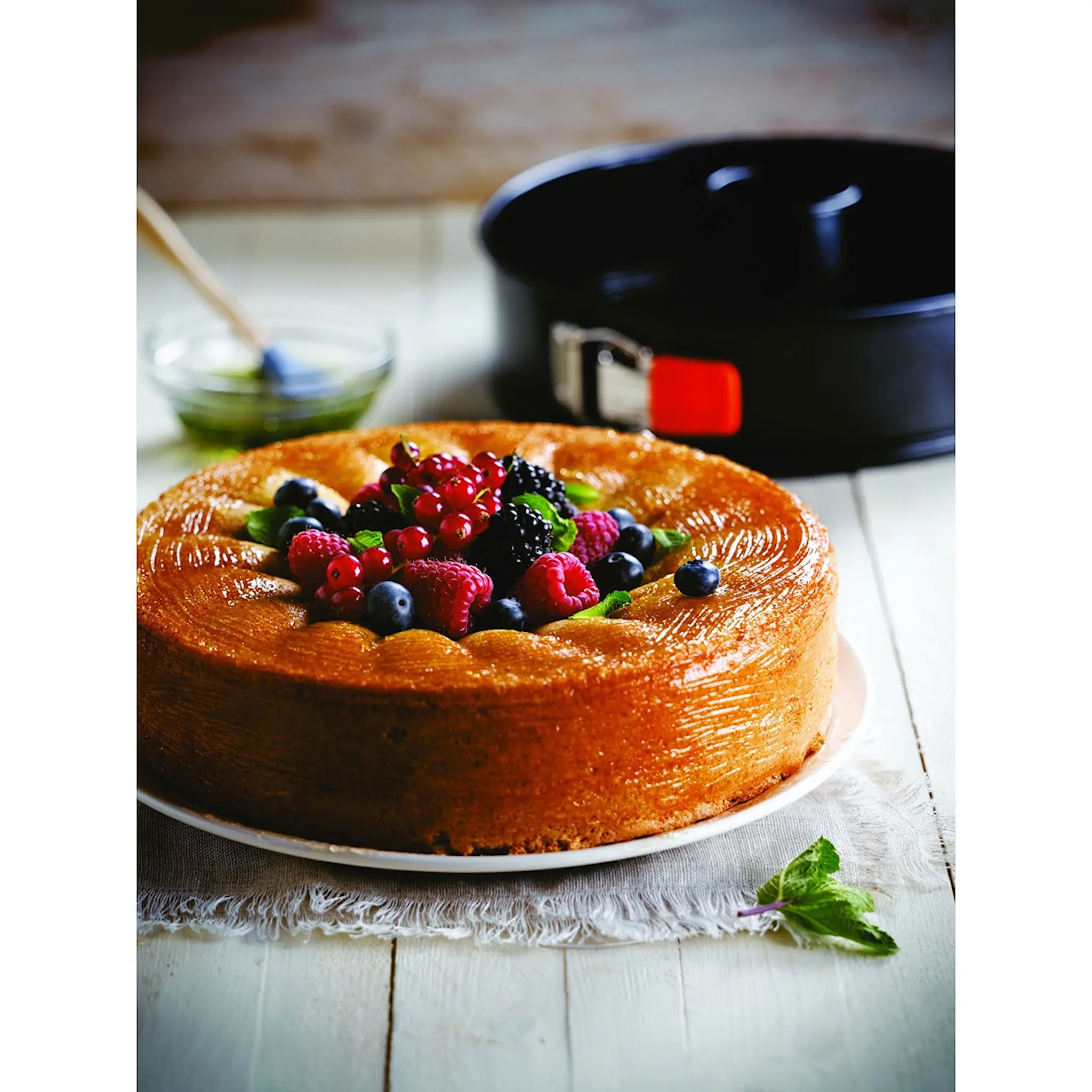 Le Creuset Non-stick spring-/randform matte black