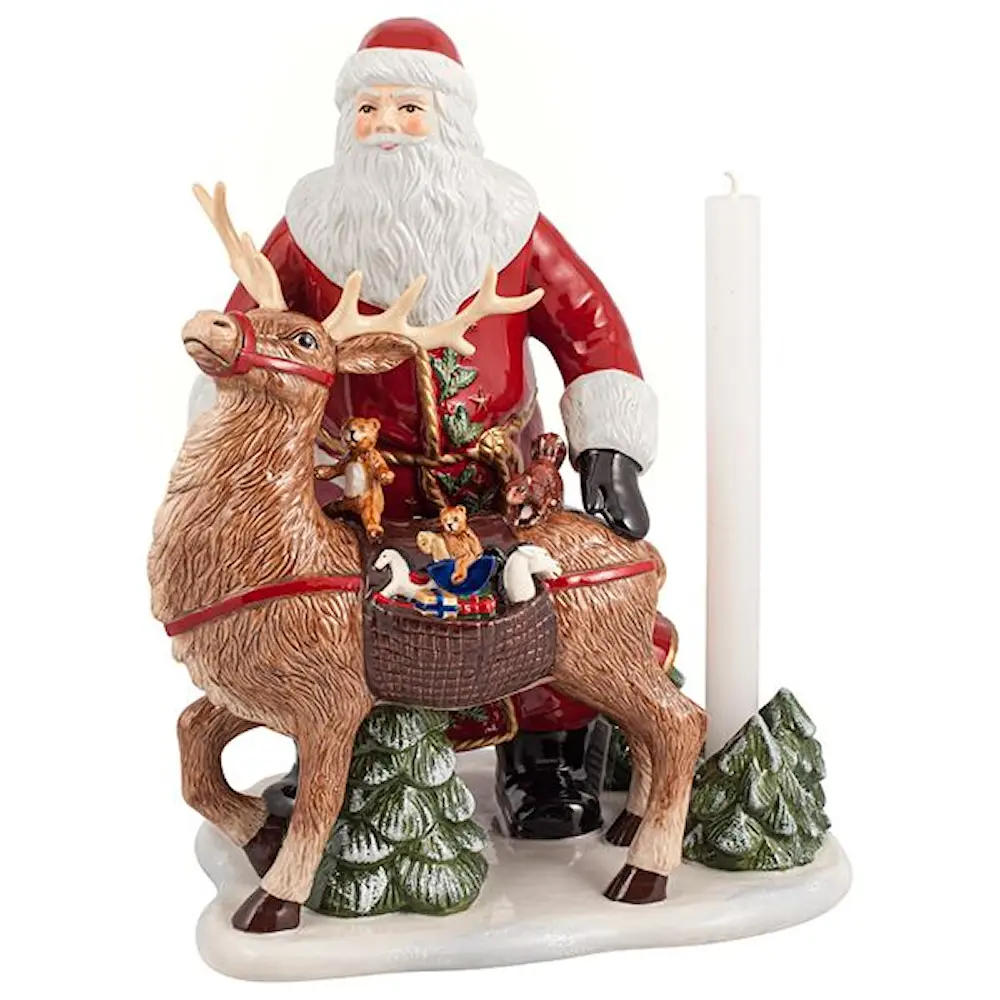 Christmas Toy's Memory tomte med ren 30 cm