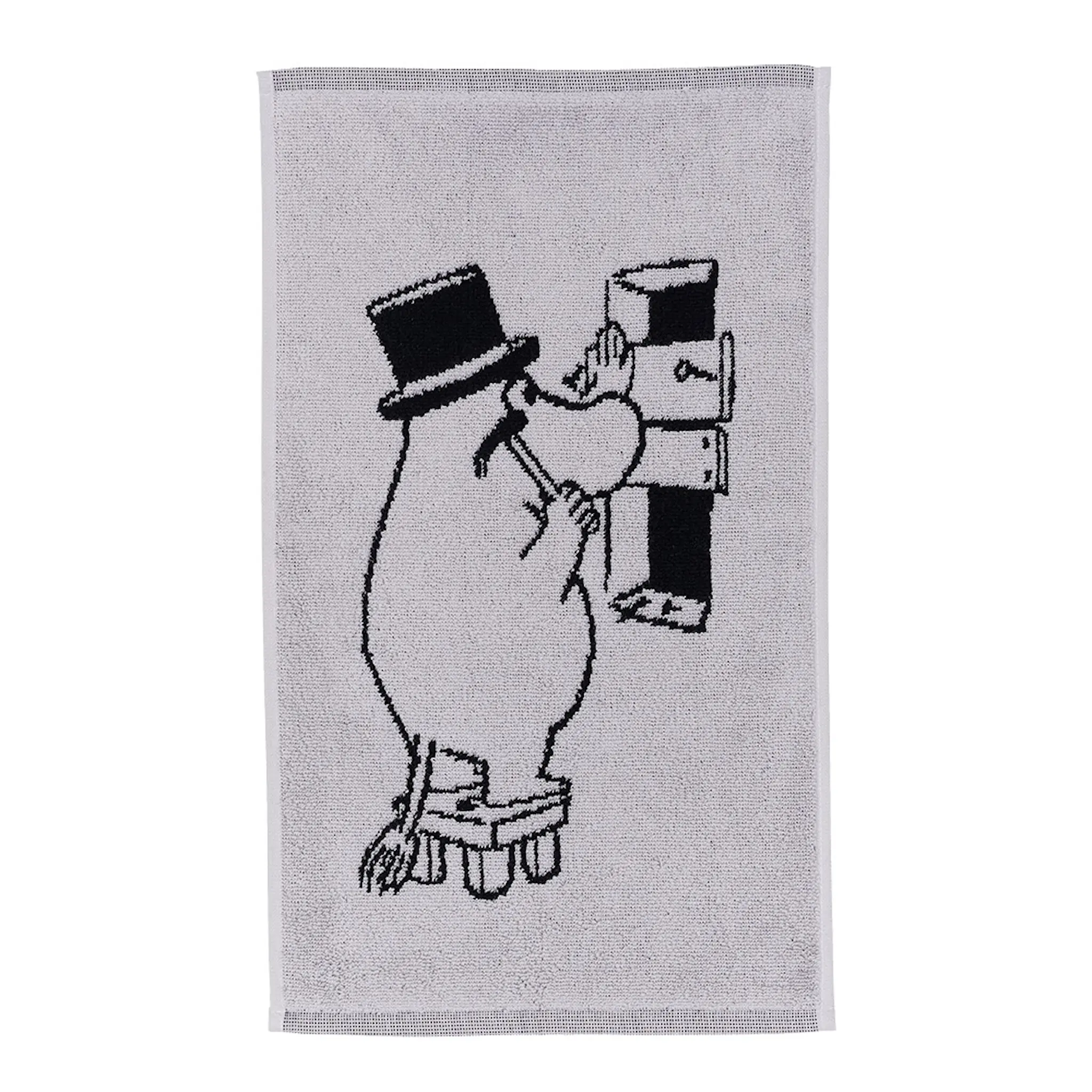 Moomin Arabia Mummi håndkle 30x50 cm Mummipappa grå