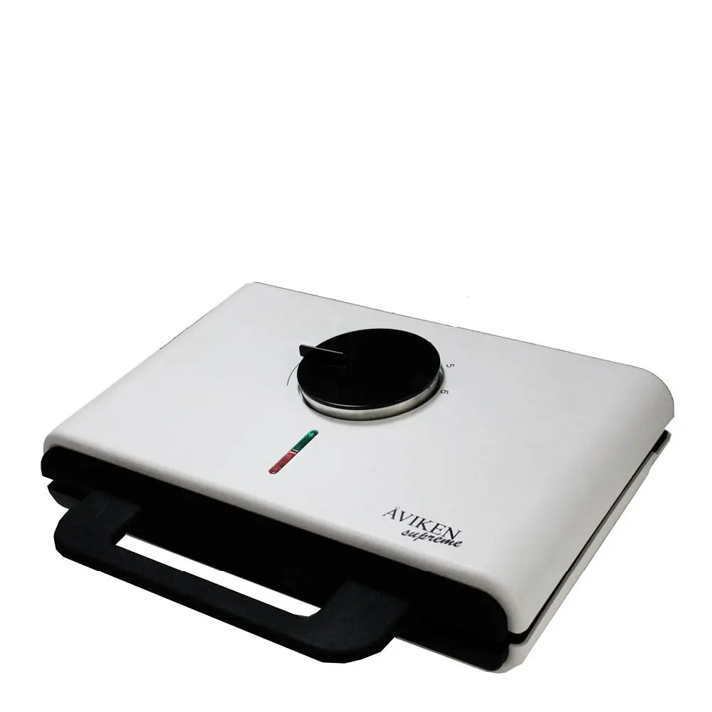 Supreme vaffeljern dobbelt 1600W hvit