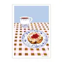 Emma Forsberg poster 50x70 cm raspberry meringue