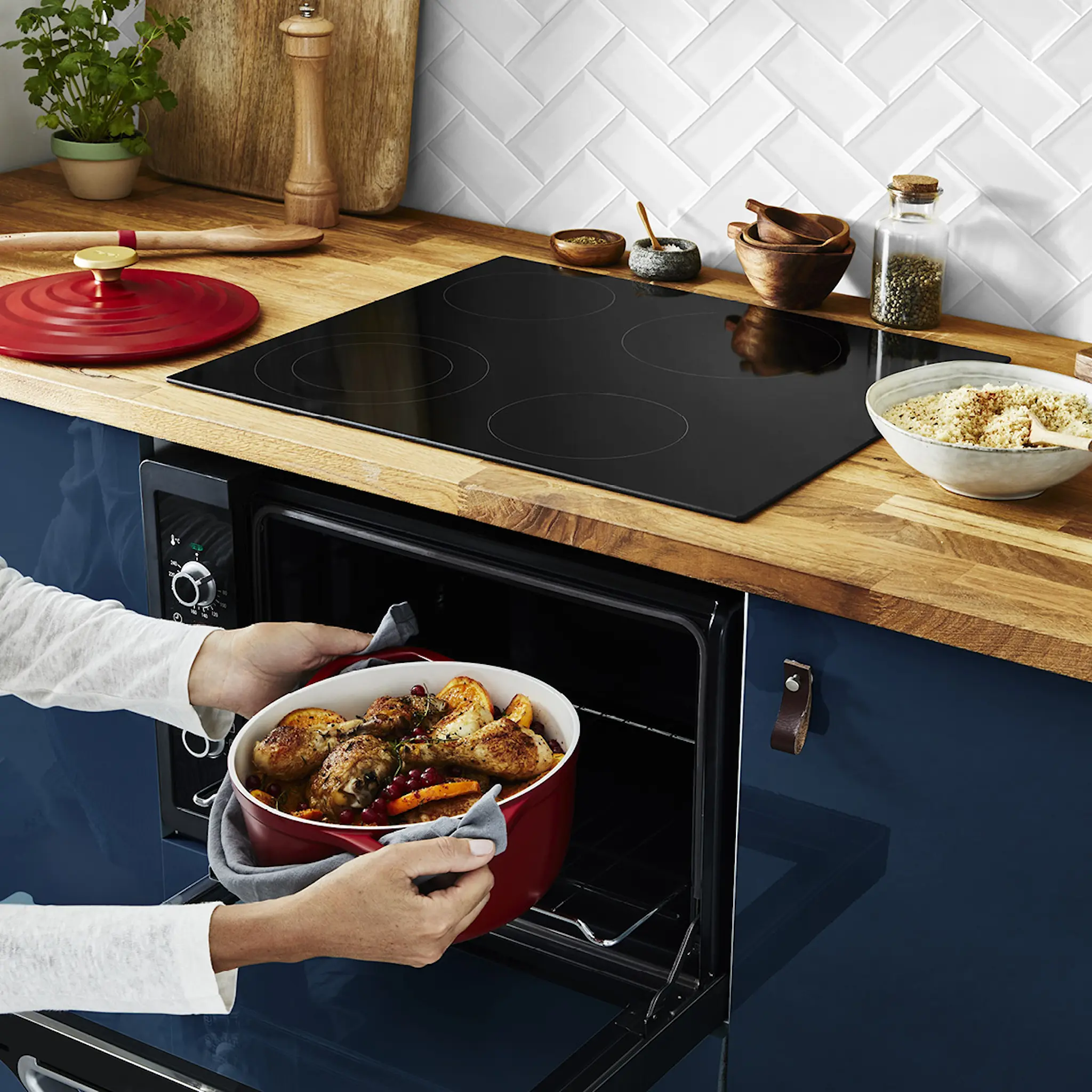 Tefal Air Pata 24 cm Punainen