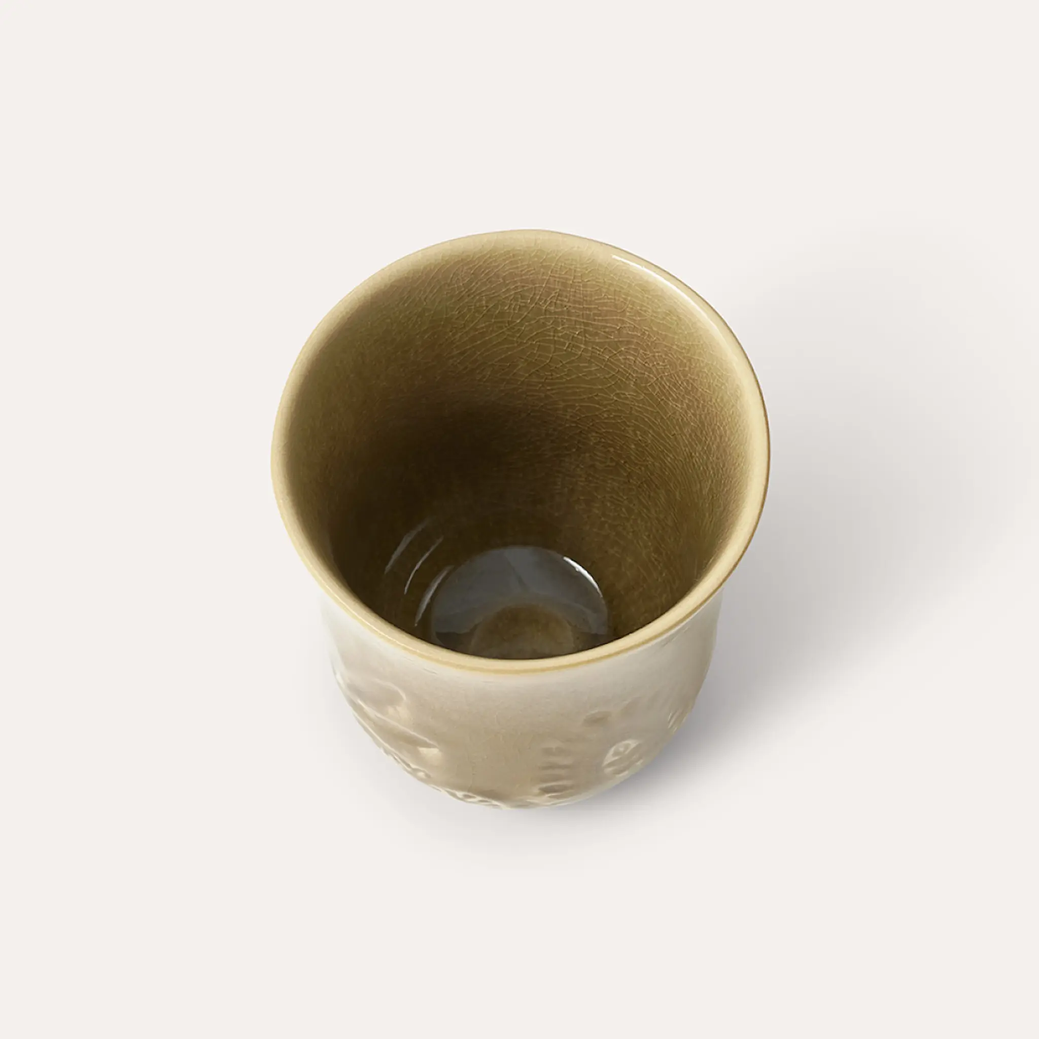 Sthål Arabesque mugg utan öra 30 cl sand