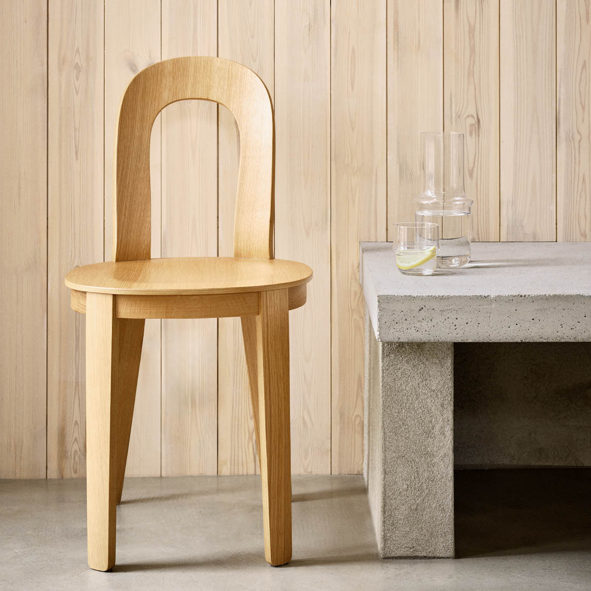 Design House Stockholm Olivia stol 43x51x83 cm ek