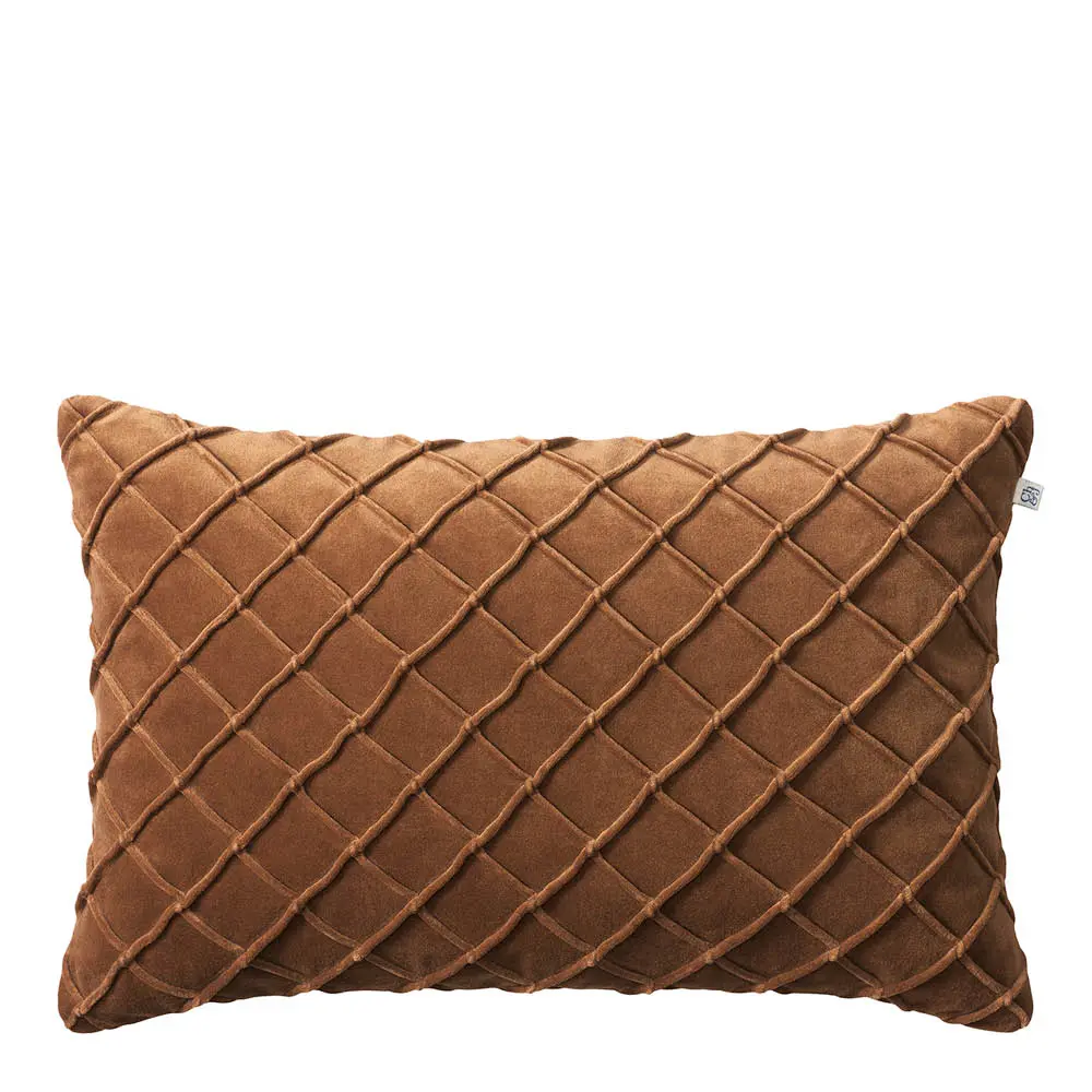 Deva putetrekk velur 40x60 cm Cognac