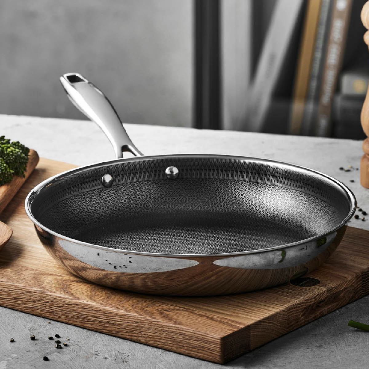 Pillivuyt Gourmet Paillon Hybrid stekepanne 28 cm keramisk