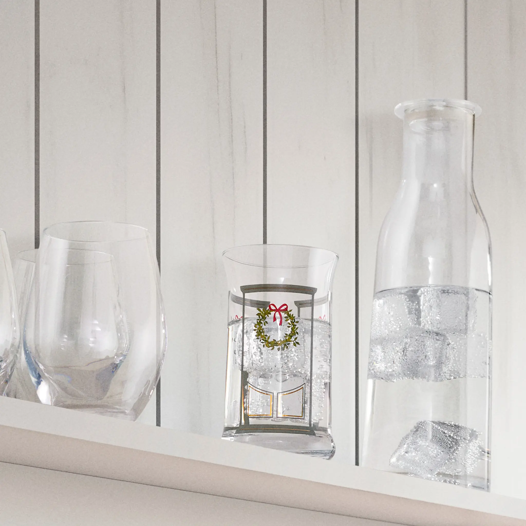 Holmegaard Jul vattenglas 2024 28 cl