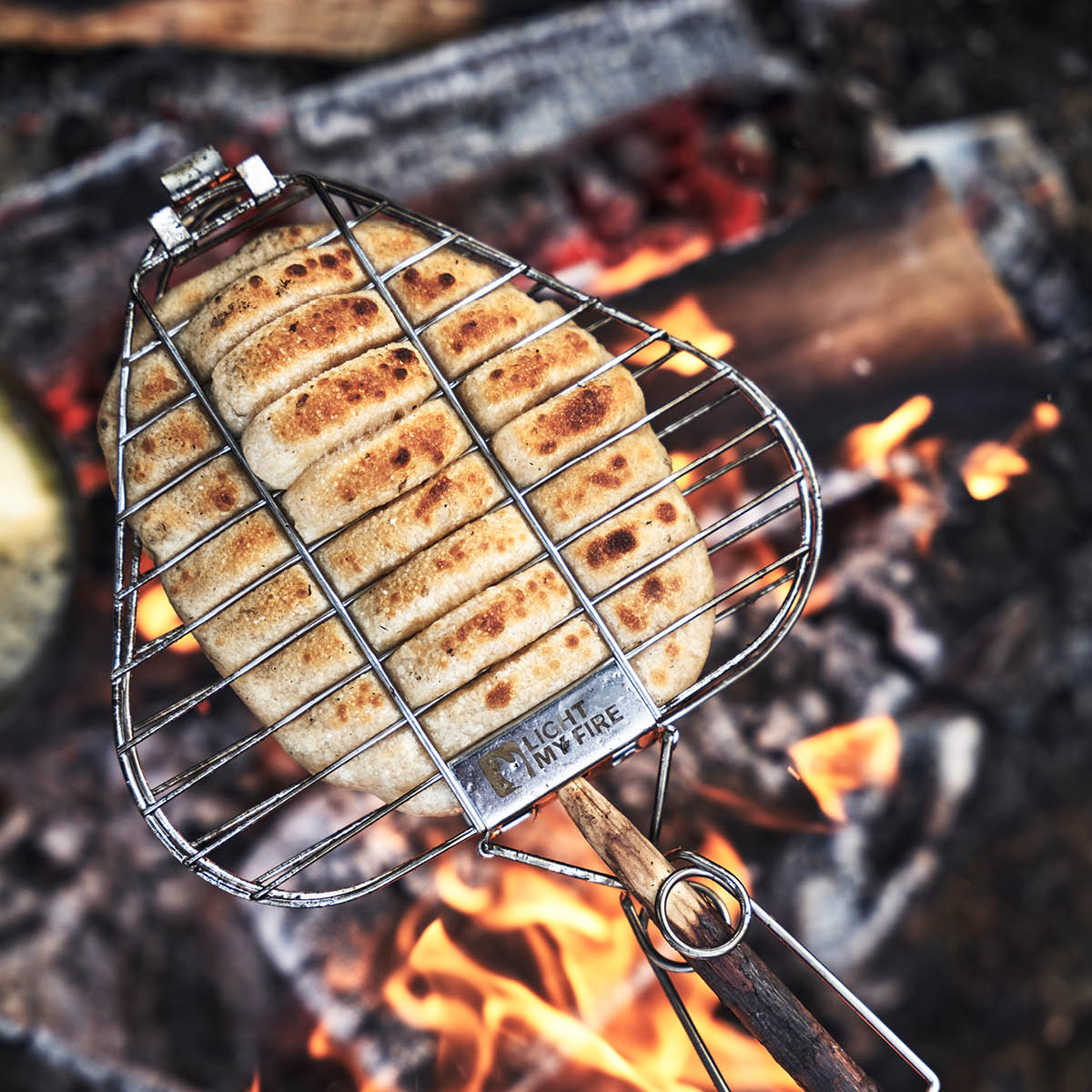 Light My Fire Grandpa's FireGrill grillrist 16,5x16,5 cm rustfritt stål