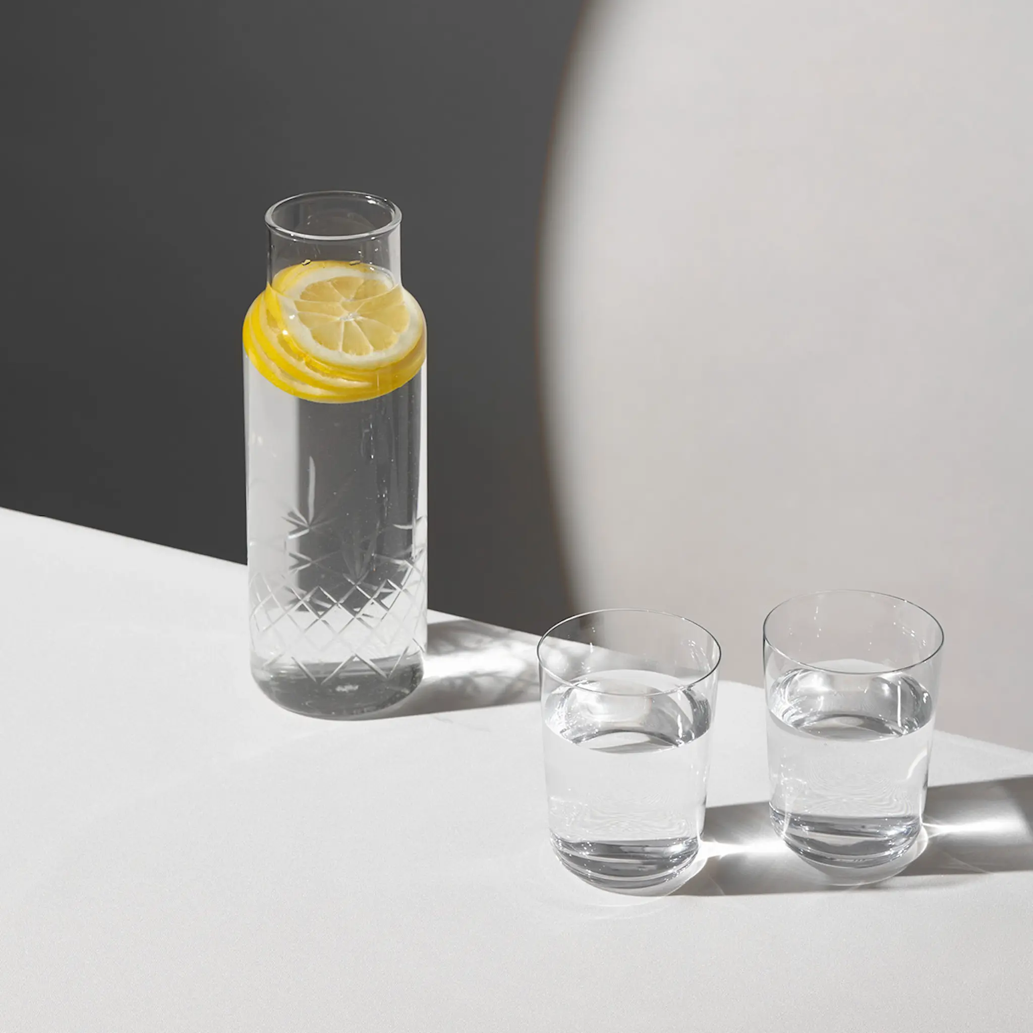 Frederik Bagger New York vattenglas 34 cl 2-pack klar