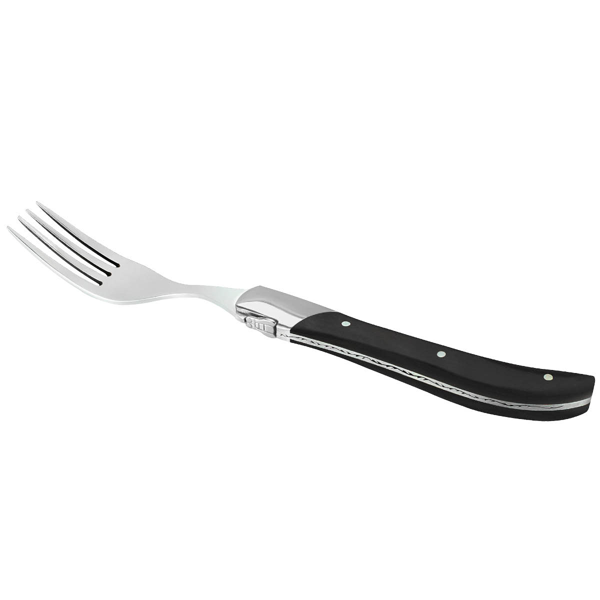 Laguiole by Hâws Grillgaffel 6-pack ibenholt svart