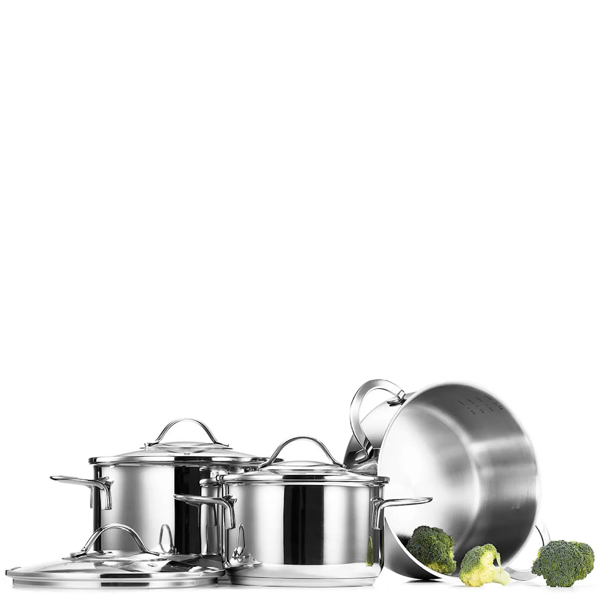 Modern House Kitchen Essentials Kattilasarja 3 osaa 1,8/2,8/3,5 L