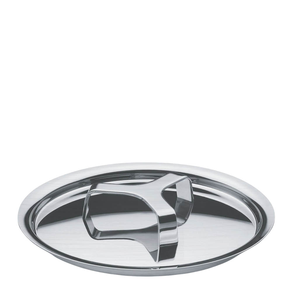 Alessi - Pots&Pans Kansi 16 cm AJM200/16 Teräs