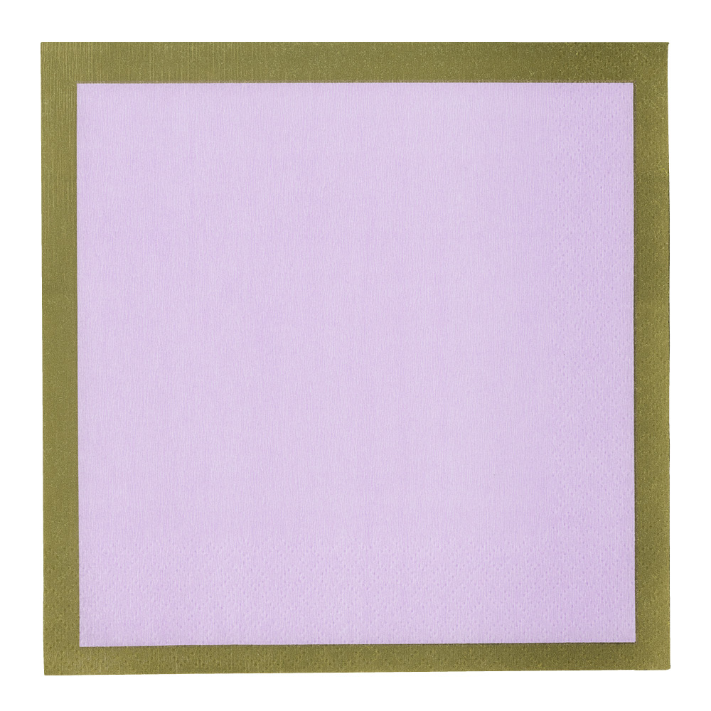 iittala - Play Servetti 33x33 cm 20 kpl Lila-oliivi