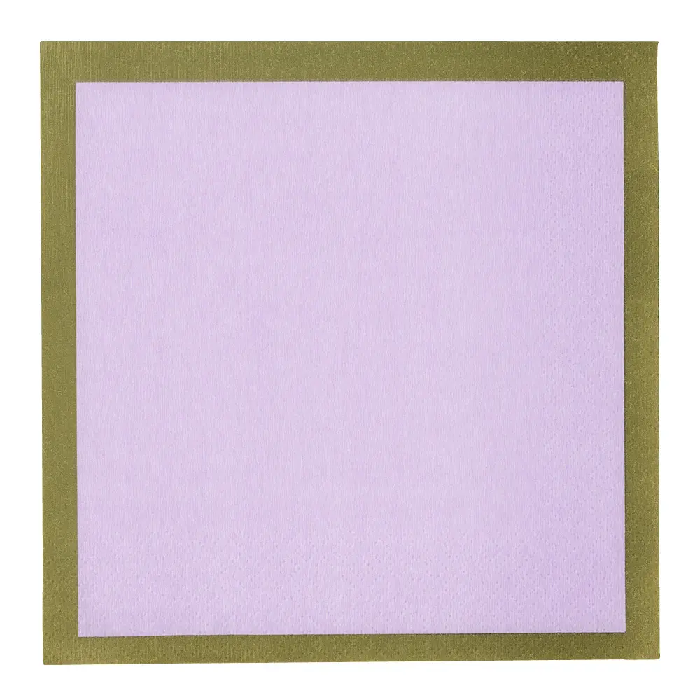 Play Servetti 33x33 cm 20 kpl Lila-oliivi