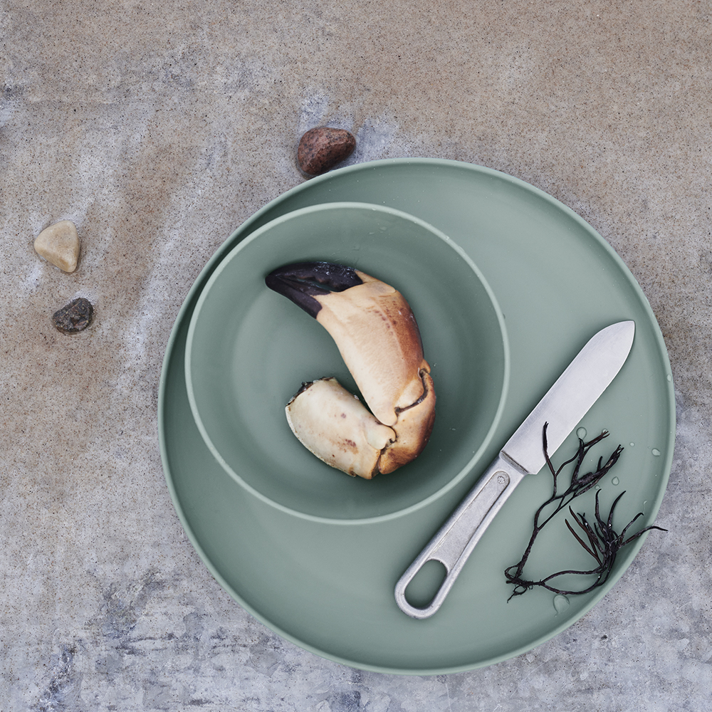 Rosendahl GC Take Lautanen 26 cm 2 kpl Sumunvihreä