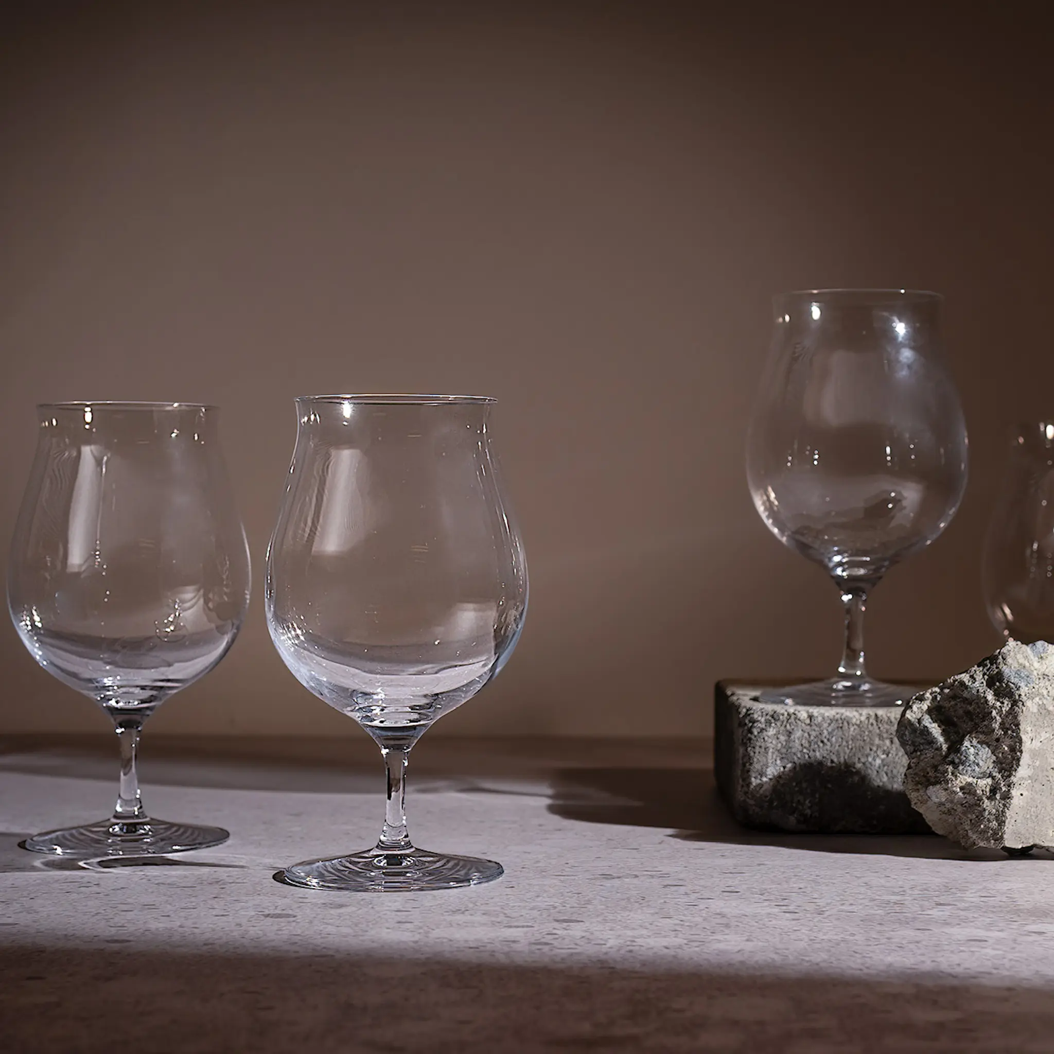Modern House Night Event Ölglas 4-pack 54 cl Klar