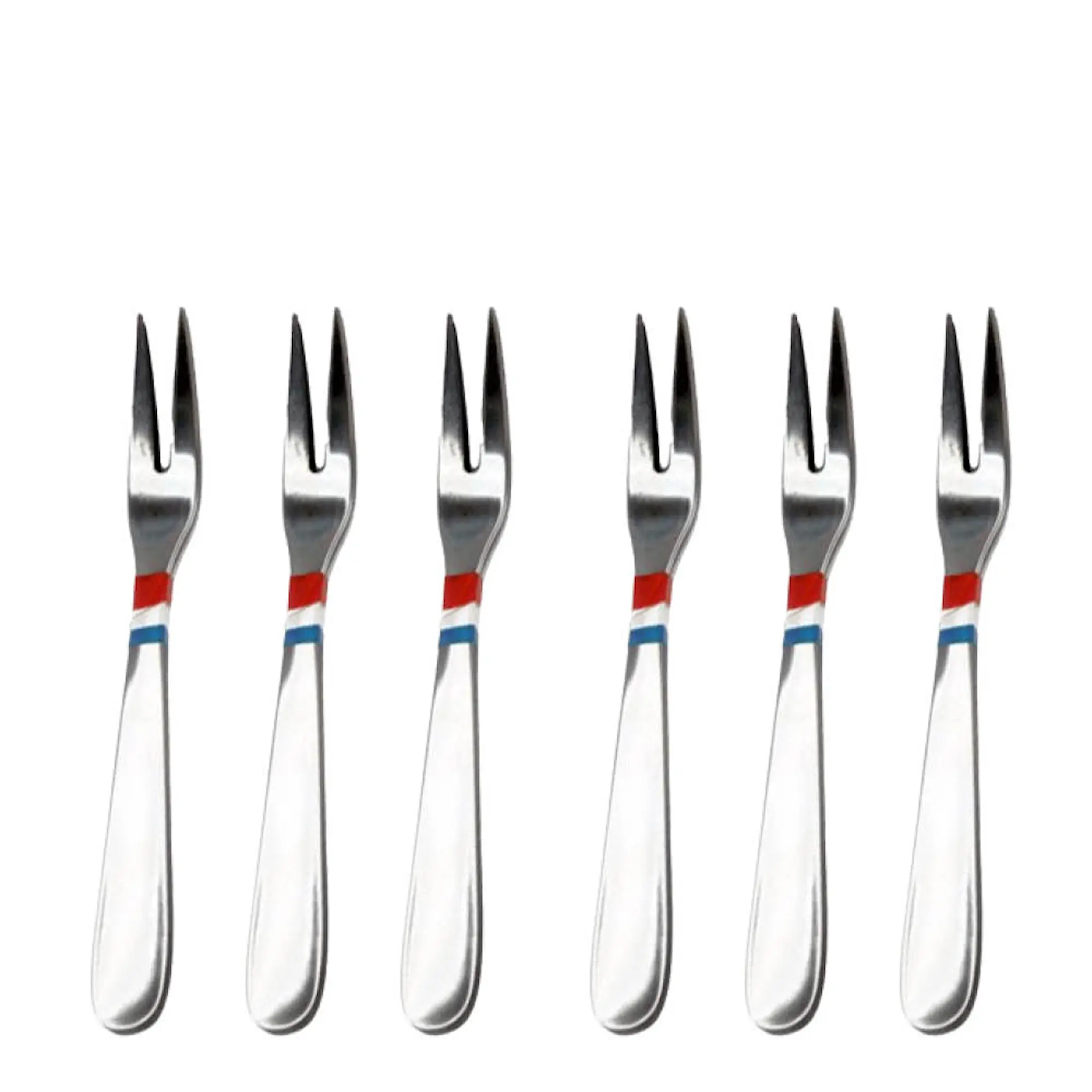 Tarrerias-Bonjean Skaldjursgaffel 6-pack stål