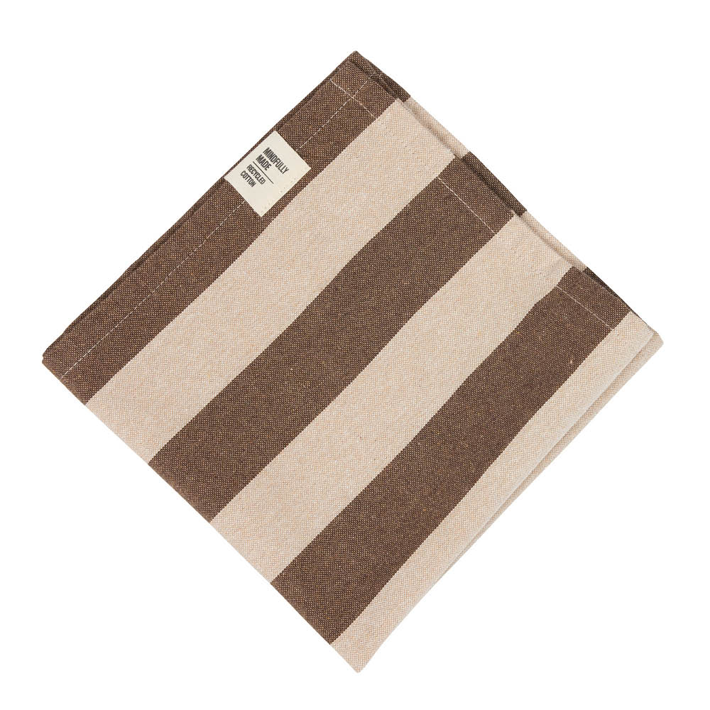 Fondaco Amalia tygservett 45x45 cm nougat