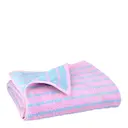 Nuance handduk 50x100 cm ljusblå/rosa