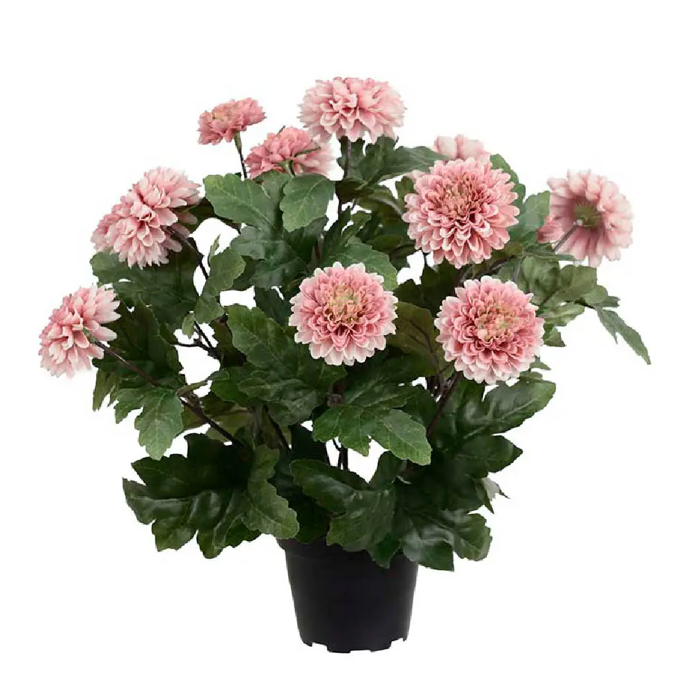 Chrysanthemum kunstig plante 30 cm lilla