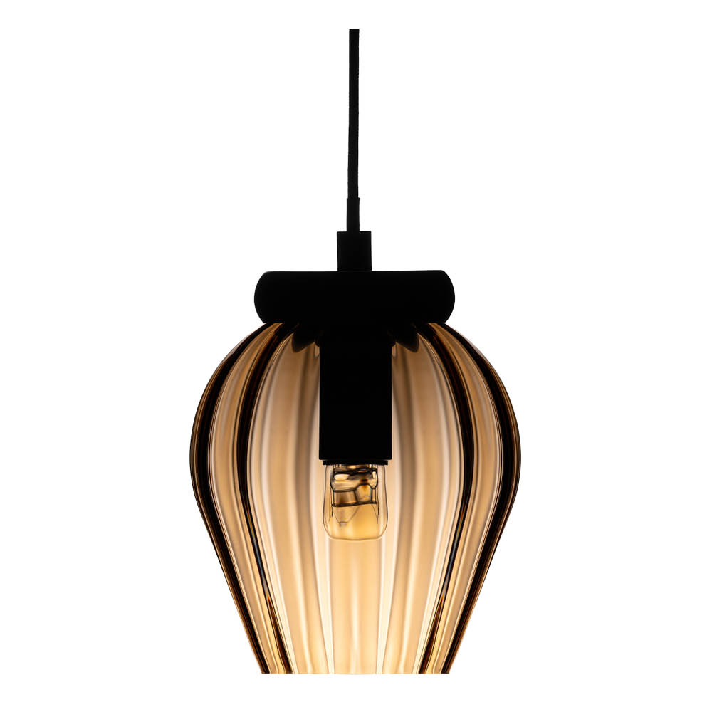 Magnor Rocks taklampe 16,5 cm caramel