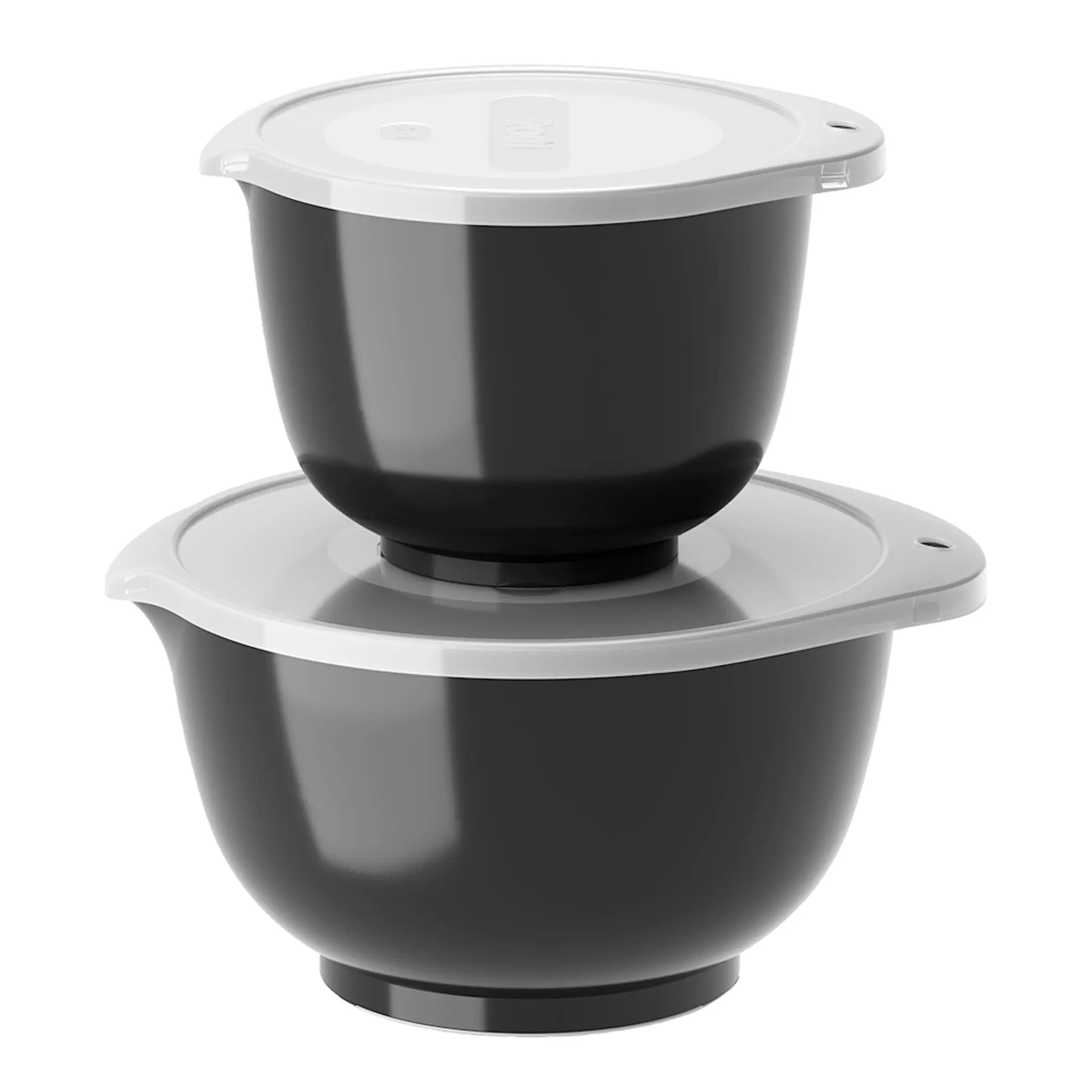 Rosti Margretheskål Set  1,5 + 3 L Svart