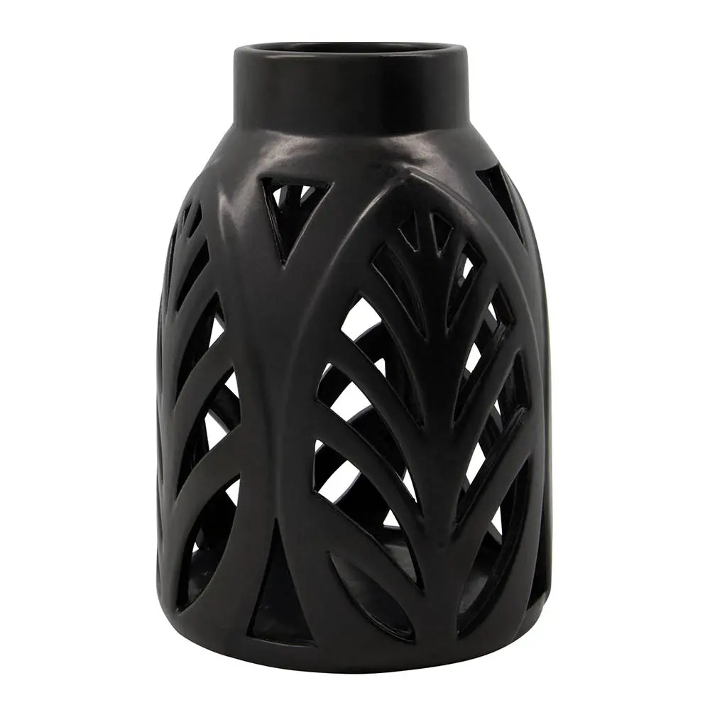 Elm Kynttilälyhty 14,5x22 cm Musta