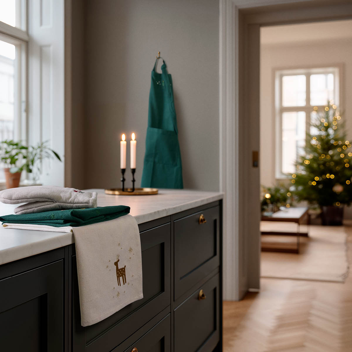 Juna Christmas Fable forkle one size grønn