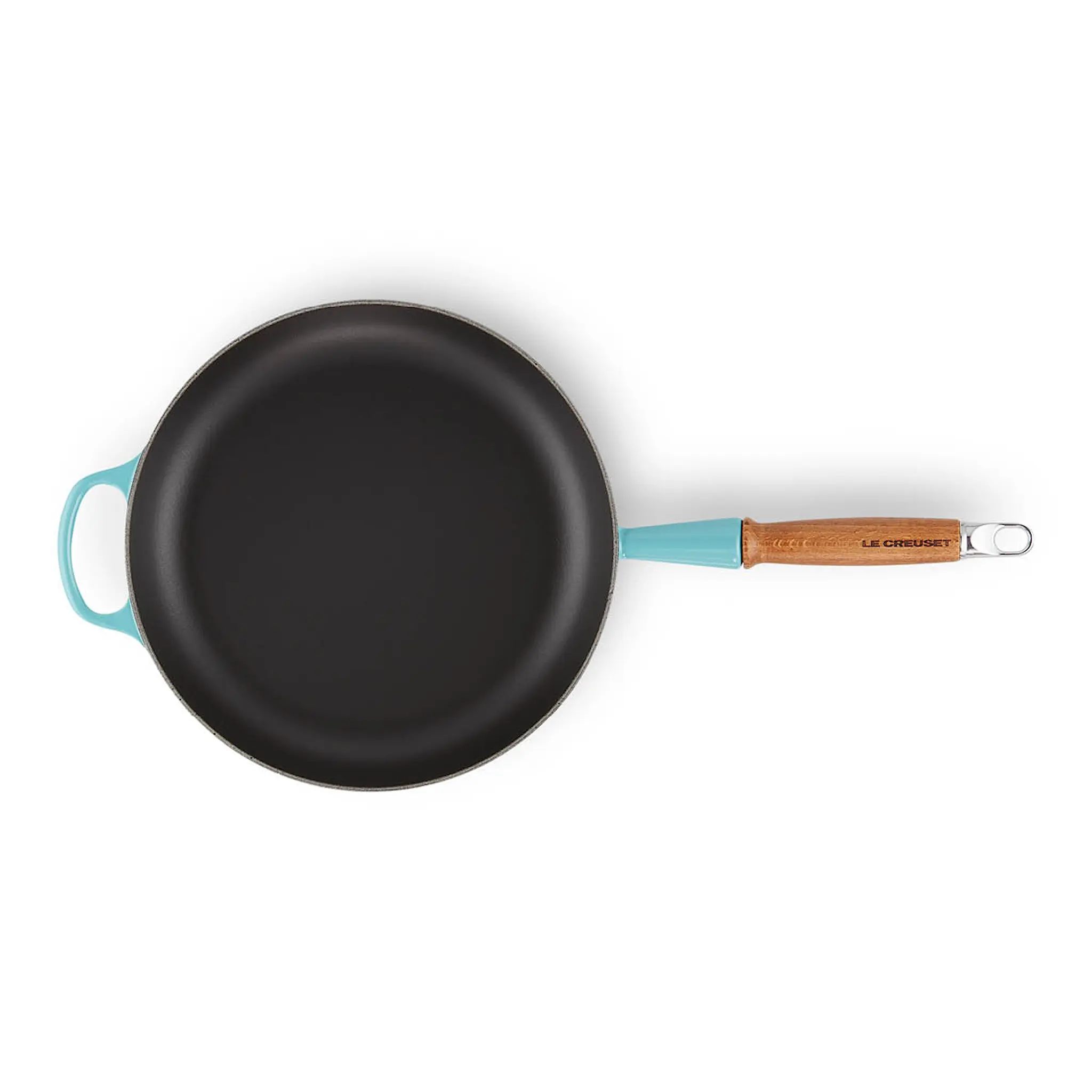 Le Creuset Signature Paistinpannu puukahvalla 28 cm Caribbean